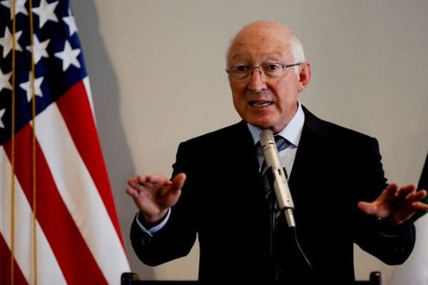 AMLO agradece las palabras del embajador Ken Salazar sobre Reforma eléctrica