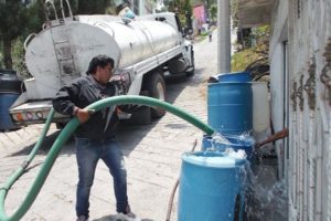 En Ecatepec, serán arrestadas las personas que roben agua para venderla