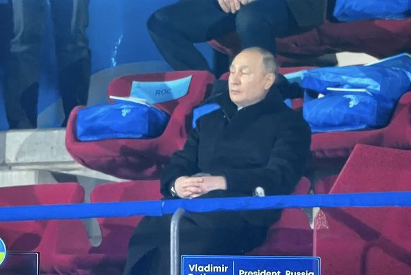 Putin se hace el dormido en paso de delegación ucraniana en Juegos de Invierno #VIDEO
