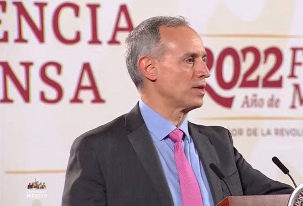 López-Gatell asegura que cuarta ola de Covid-19 va a la baja