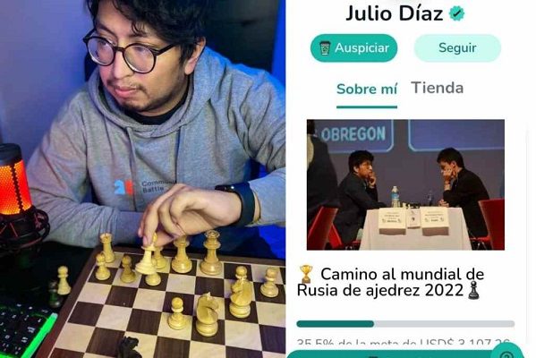 Sin apoyo de autoridades, campeón nacional de ajedrez pide donativos para Olimpiadas