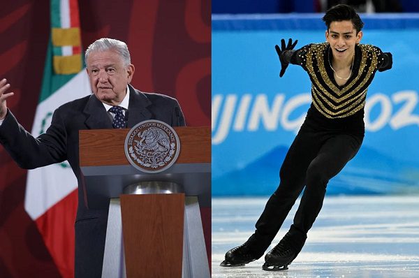 AMLO felicita a Donovan Carrillo por avanzar a final en Beijing 2022