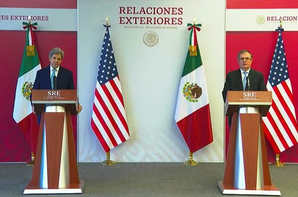 “Respetamos soberanía de México”, asegura John Kerry, enviado del clima de EU