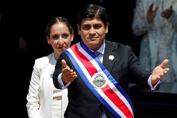 Carlos Alvarado Quesada, presidente de Costa Rica, da positivo a Covid-19