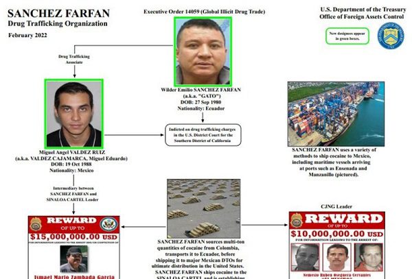 EE.UU. incluye en lista negra a intermediario entre "El Mayo" y "El Gato"