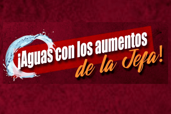 Oposición lanza campaña contra aumento de cobros del agua en CDMX