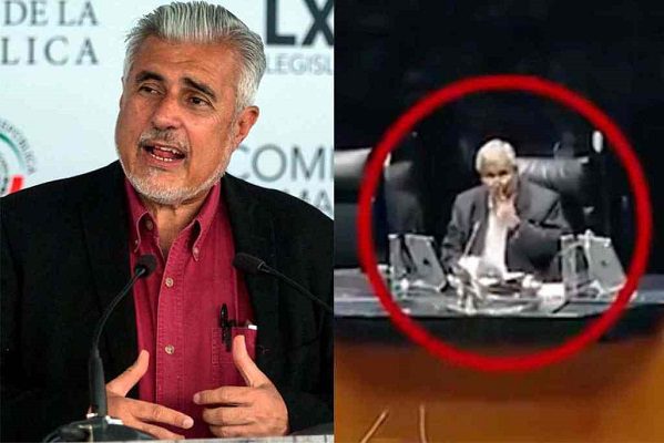 Lilly Téllez pide al senador José Narro no meterse los dedos en la nariz #VIDEO