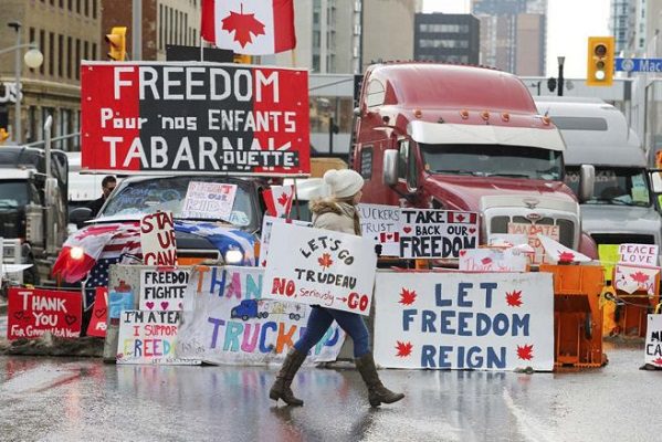 Ontario declaran estado de emergencia por protesta "ilegal" de camioneros