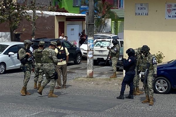Reportan un herido tras intenso tiroteo en fraccionamiento de Veracruz #VIDEO