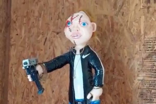 ¿Un nuevo santo? Banda de ladrones rendía culto a una figura de 'Chucky'