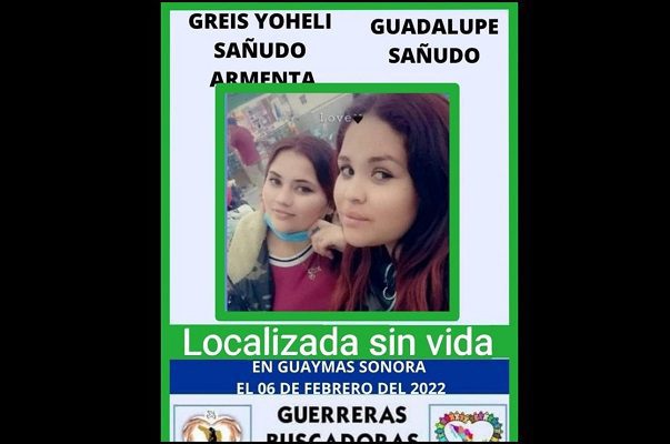 Hallan sin vida en Sonora a dos mujeres reportadas como desaparecidas en Sinaloa