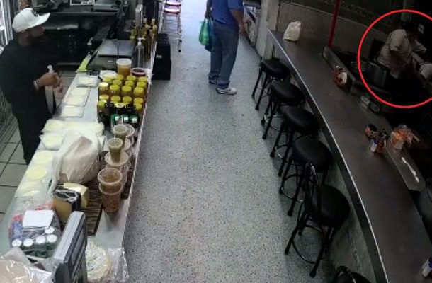 Cae sujeto que agredió a empleada en mercado de Abastos de Guadalajara #VIDEO