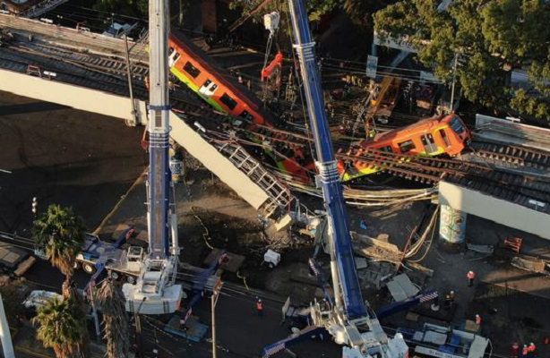 Rechazan imputar cargos por colapso de la Línea 12 a constructoras