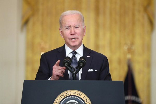 Biden hablará con líderes de los países aliados sobre la crisis en Ucrania