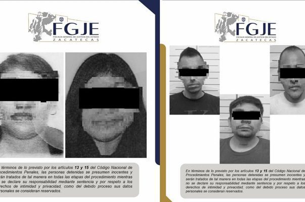 Suman cinco detenidos por el secuestro y asesinato de universitarios en Zacatecas