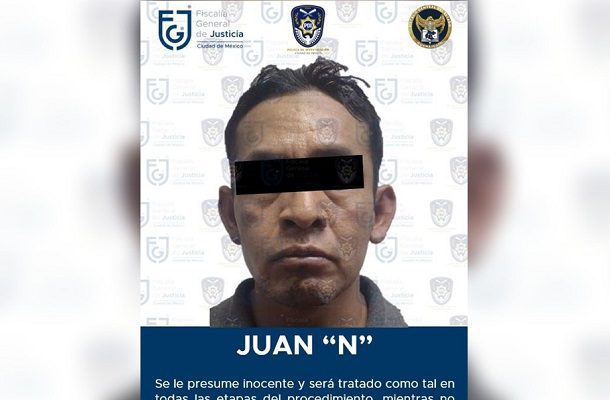 Detienen en Cuajimalpa a feminicida buscado en Guanajuato