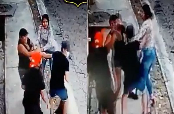 Captan asalto a dos mujeres en calles de Morelos #VIDEOS
