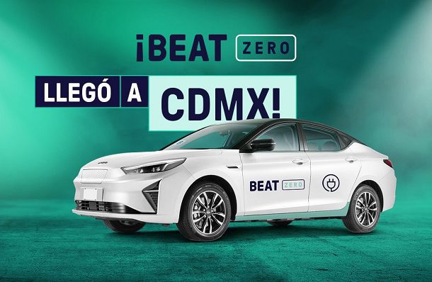 Beat lanza servicio de movilidad con autos eléctricos en la CDMX