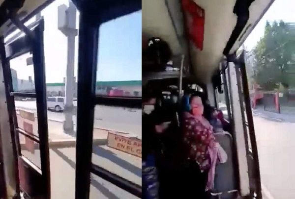 Exhiben unidad de Metrobús CDMX que circula con puerta abierta #VIDEO