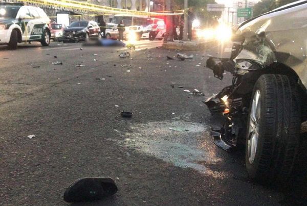 Motociclista muere tras se impactado en choque sobre avenida Universidad
