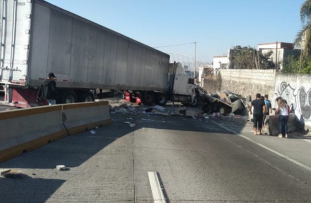 Se registra choque múltiple en la México-Cuernavaca rumbo a Chilpancingo #VIDEOS