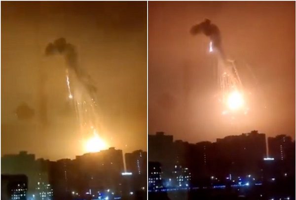 Así fue como defensa antiaérea de Ucrania derribó avión ruso en Kiev #VIDEO