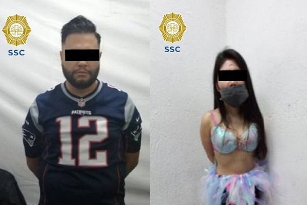 Detienen a mexicano y a china con dosis de droga y dinero en EDC 2022
