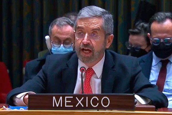 México denuncia que la ONU "no pudo cumplir con mantener la paz internacional"