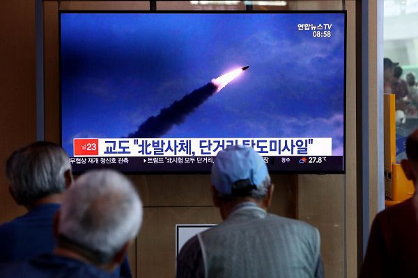 Corea del Norte realizó pruebas con proyectiles “no identificados”