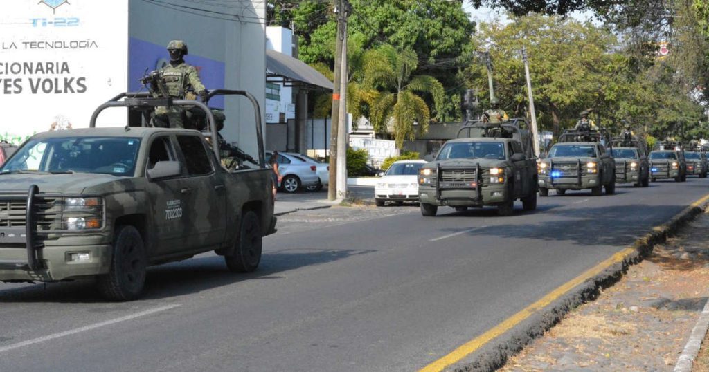 950 militares llegan a Colima para hacer frente a delincuencia organizada