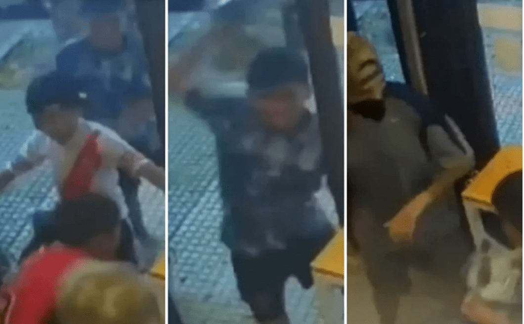 Niños armados con cuchillos asaltan cafetería en Argentina