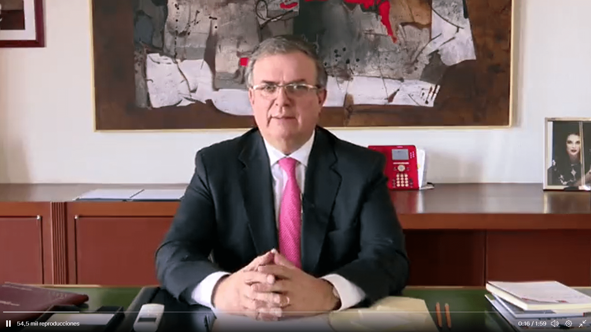 México condena enérgicamente invasión rusa en Ucrania: Ebrard