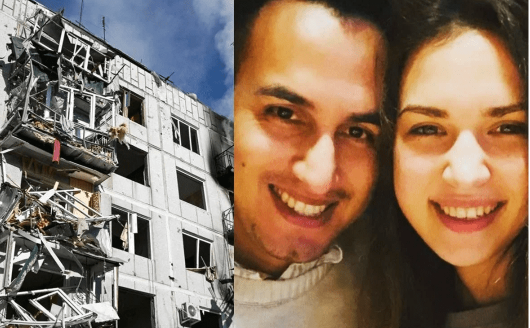 Mexicano huye con su esposa embarazada ante bombardeo en Ucrania