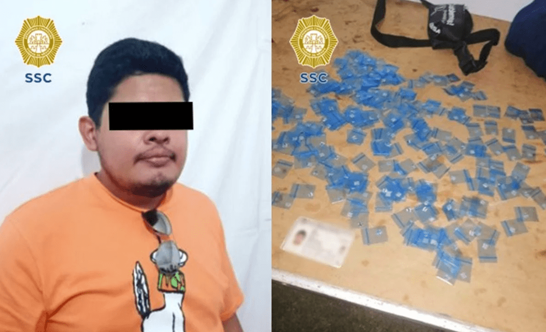 Cae sujeto con 150 dosis de droga en el festival EDC 2022