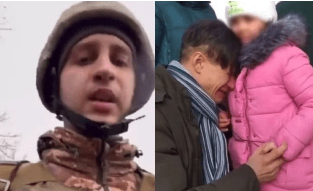 Así han sido captadas las separaciones familiares en Ucrania #VIDEOS