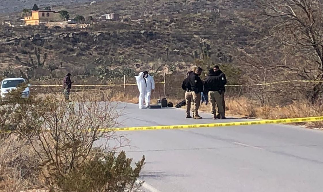 Cuerpo calcinado de una mujer en carretera de Coahuila