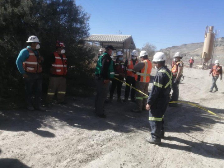 Derrumbe de mina en Sonora