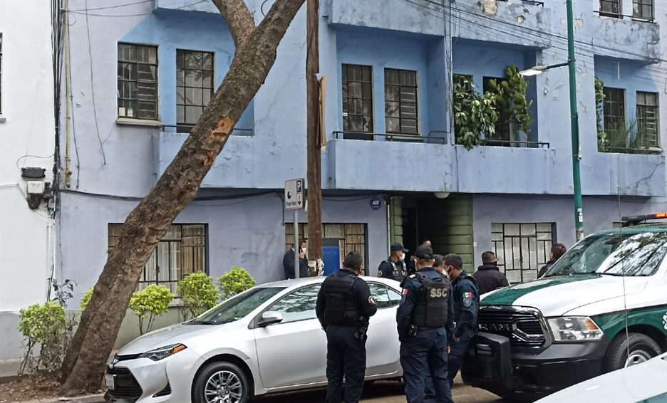 Descubrimiento de un cadáver en un departamento de la CDMX