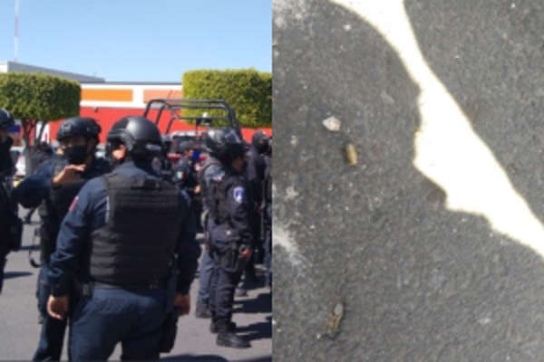 Detienen a ladrón en mercado de Puebla y policías lo liberan