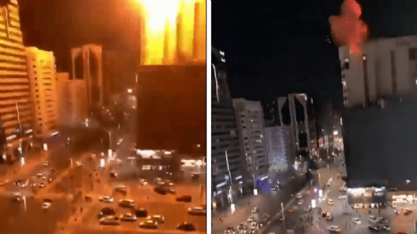 Explosión en Abu Dhabi