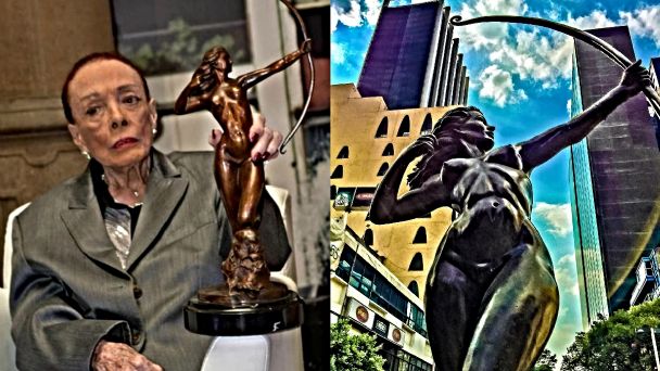 Helvia Martínez, la verdadera Diana Cazadora