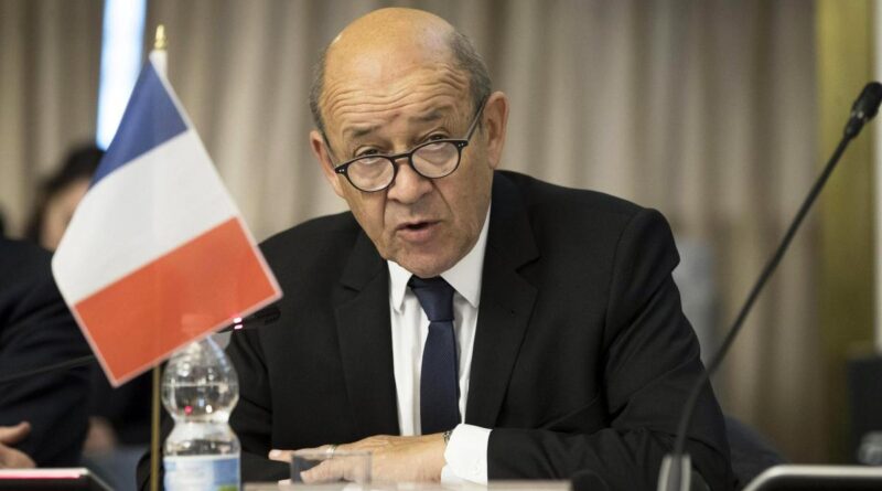 Jean-Yves Le Drian, primer ministro de Francia