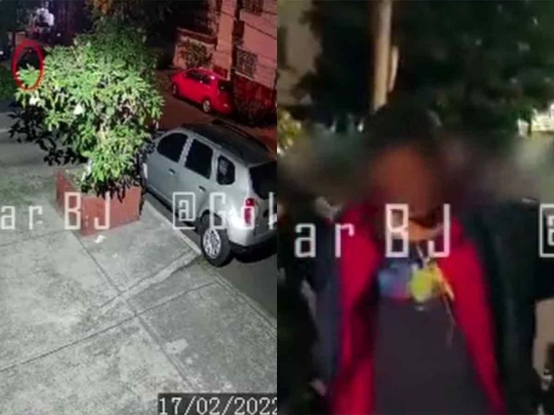 Ladrón de autopartes en la CDMX