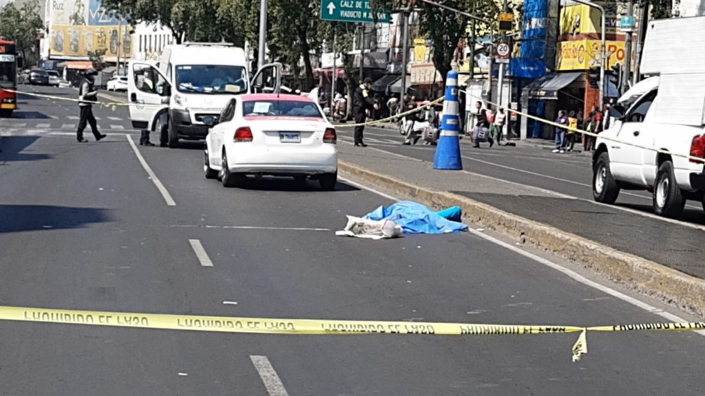 Mujer atropellada en el Centro Histórico de CDMX