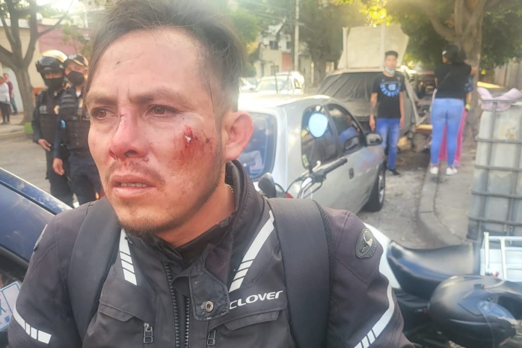Periodistas agredidos durante balacera en Azcapotzalco