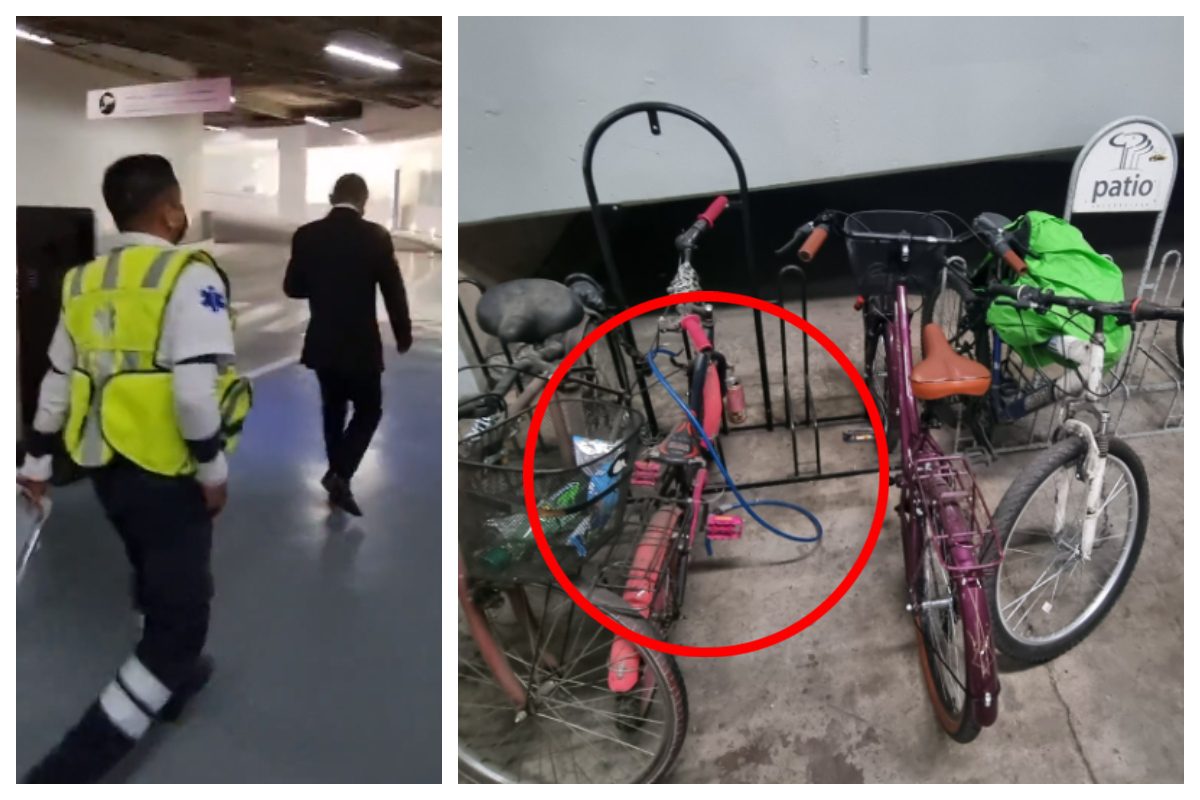Robo de bicicleta en Patio Universidad