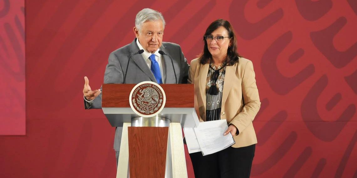 Rocío Nahle y AMLO
