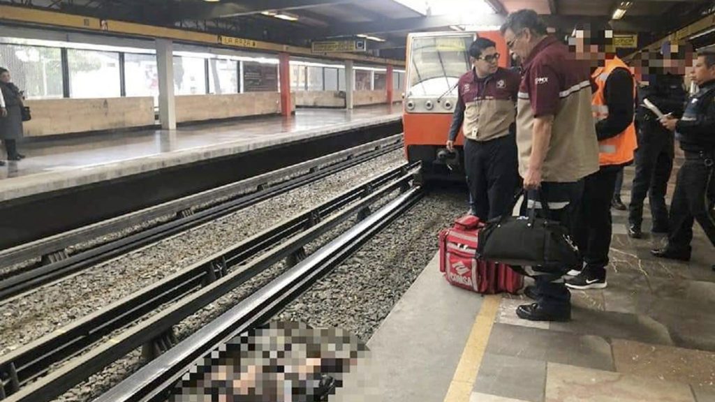 Suicidio en el Metro de la CDMX