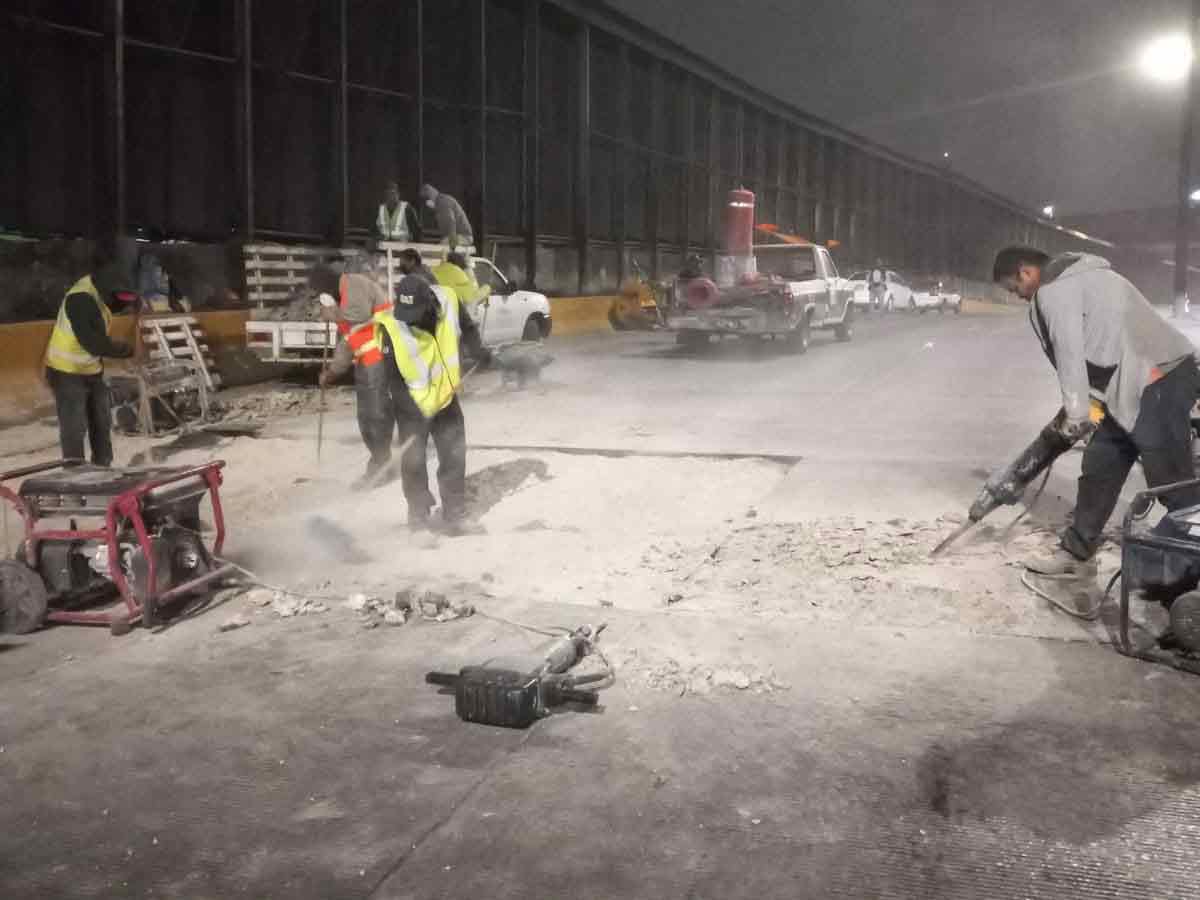 Trabajos de mantenimiento en Circuito Interior