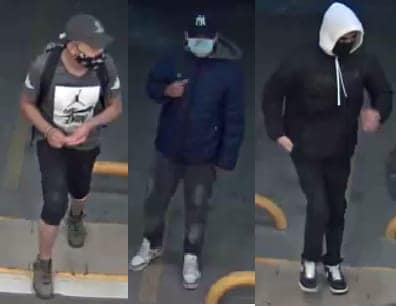 Tres sujetos detenidos por asaltos a tiendas de conveniencia en Tecámac